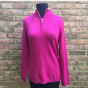 Brooks Brothers Fuchsia Pullover